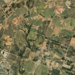 Poteet High Resolution Satellite Map