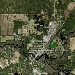 Dunnellon High Resolution Satellite Map