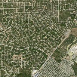Pine Ridge High Resolution Satellite Map