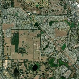 The Villages High Resolution Satellite Map