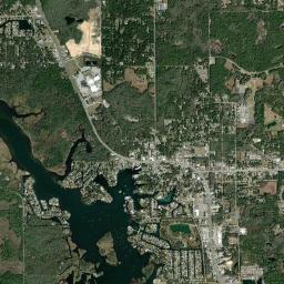 Crystal River High Resolution Satellite Map