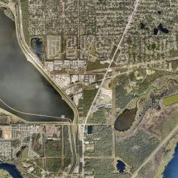 DeBary High Resolution Satellite Map