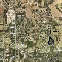 Mount Plymouth High Resolution Satellite Map