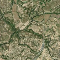 Elm Creek High Resolution Satellite Map