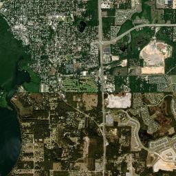 Mount Dora High Resolution Satellite Map