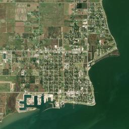 Palacios High Resolution Satellite Map