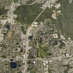 Winter Springs High Resolution Satellite Map