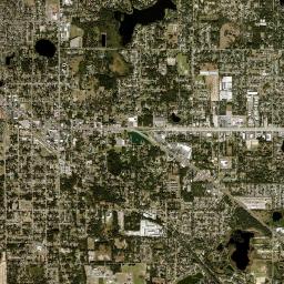 South Apopka High Resolution Satellite Map