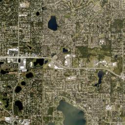 Forest City High Resolution Satellite Map