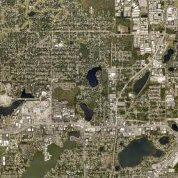 Altamonte Springs High Resolution Satellite Map