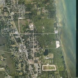 Mims High Resolution Satellite Map