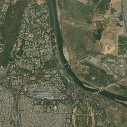 North Delhi High Resolution Satellite Map