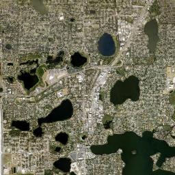 Fern Park High Resolution Satellite Map