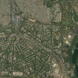 Central Delhi High Resolution Satellite Map