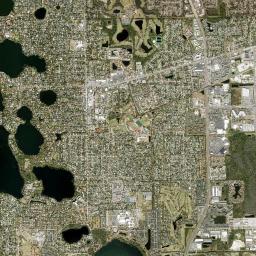 Winter Park High Resolution Satellite Map