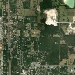 Hernando County High Resolution Satellite Map