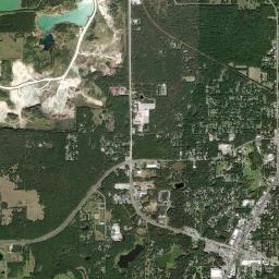 North Brooksville High Resolution Satellite Map