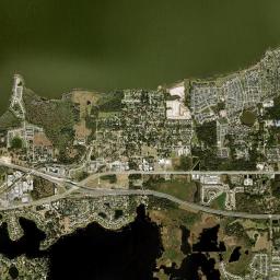 Oakland High Resolution Satellite Map