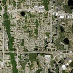 Alafaya High Resolution Satellite Map