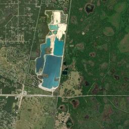 Ridge Manor High Resolution Satellite Map