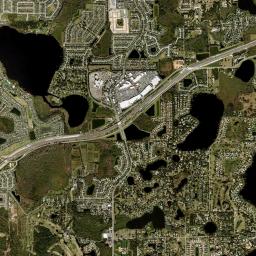 Tildenville, FL locator map