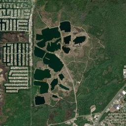 Hernando Beach High Resolution Satellite Map