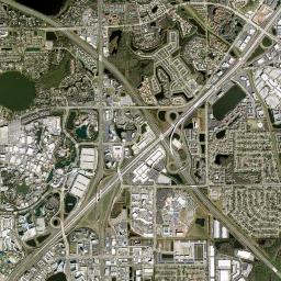 Oak Ridge, FL locator map