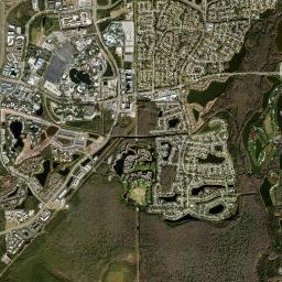 Williamsburg High Resolution Satellite Map