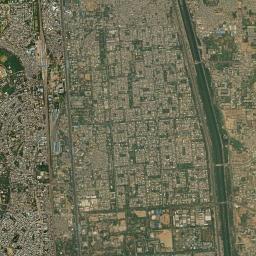 Faridabad High Resolution Satellite Map