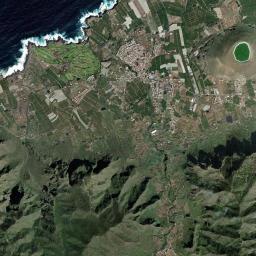 Buenavista del Norte High Resolution Satellite Map