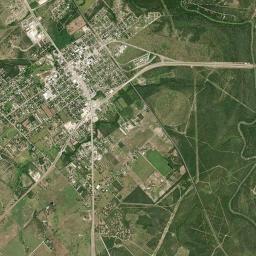 George West High Resolution Satellite Map