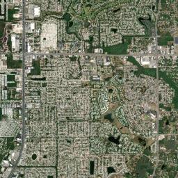 Bayonet Point High Resolution Satellite Map