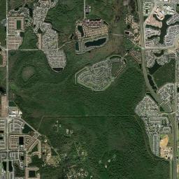 Citrus Ridge High Resolution Satellite Map