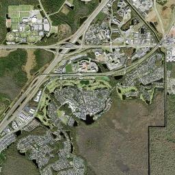 Celebration High Resolution Satellite Map