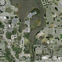 Hunters Creek, FL locator map