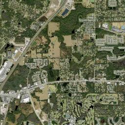 Wesley Chapel High Resolution Satellite Map
