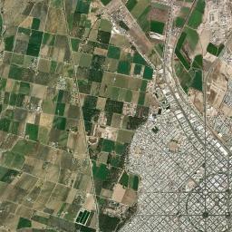 Ciudad Delicias High Resolution Satellite Map