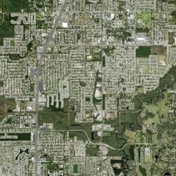 Elfers High Resolution Satellite Map