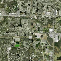 Trinity, FL locator map