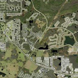 Trinity, FL locator map