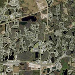 Land O' Lakes, FL locator map