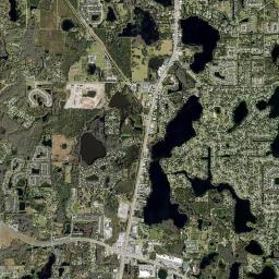Land O' Lakes High Resolution Satellite Map
