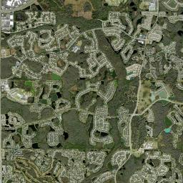 Pebble Creek, FL locator map