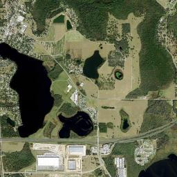 Polk City High Resolution Satellite Map