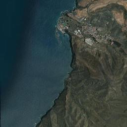 Agaete High Resolution Satellite Map