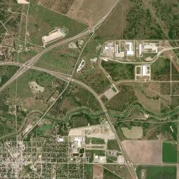 Sinton High Resolution Satellite Map