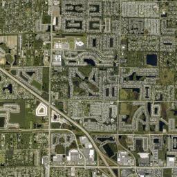 West Melbourne High Resolution Satellite Map