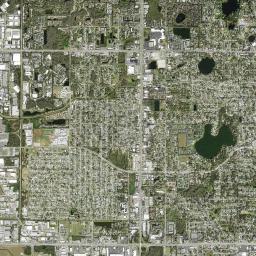 Egypt Lake-Leto High Resolution Satellite Map