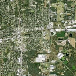 Plant City High Resolution Satellite Map