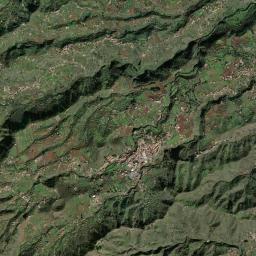 Vega de San Mateo High Resolution Satellite Map